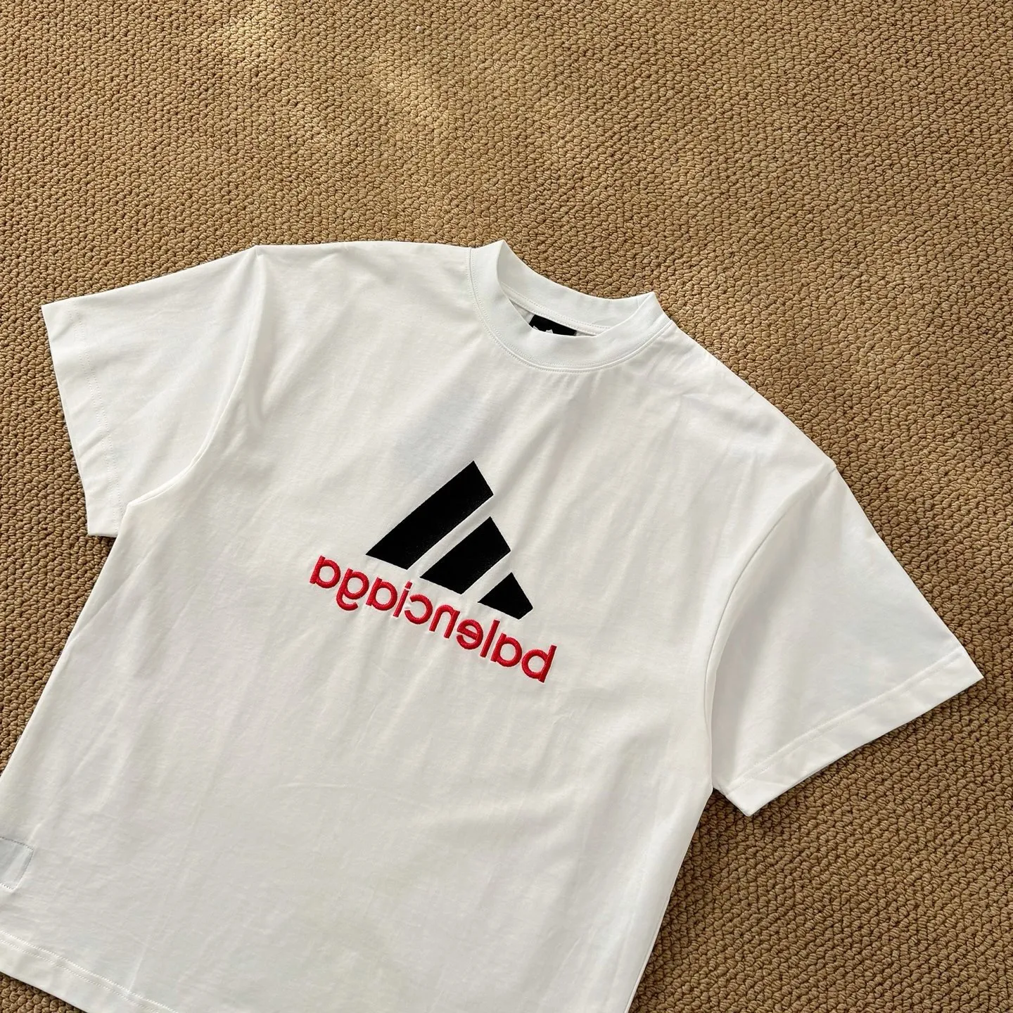 BALENCIAGA/ New Arrival Adidas LOGO T 250g ， ， ， ， ！ ：A 272# ：Navy Blue .White Size：S-2XL